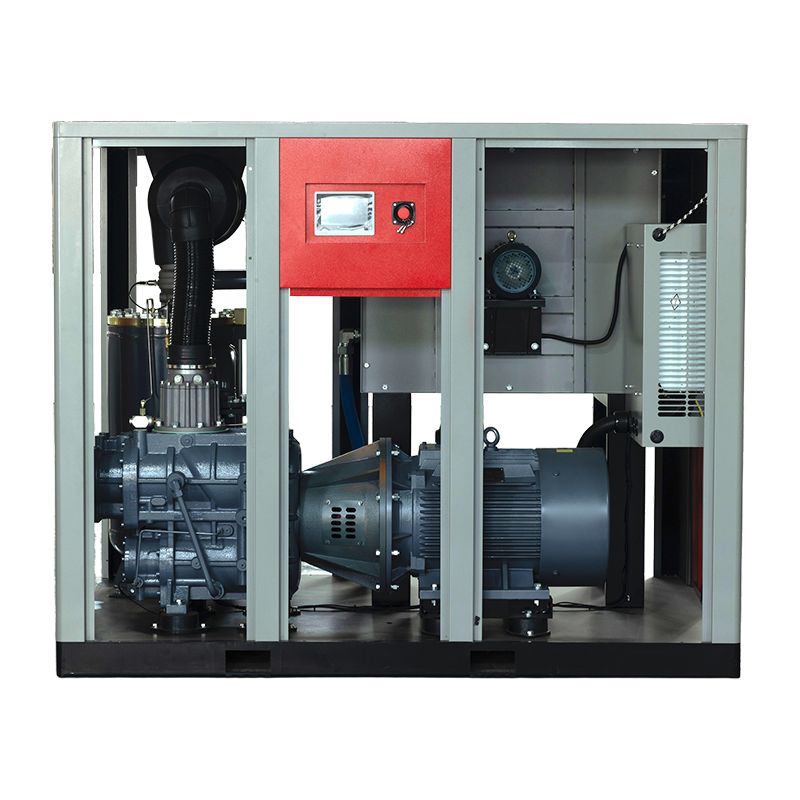 Two-Stage Permanent Magnet Variable Speed Screw Compressor
